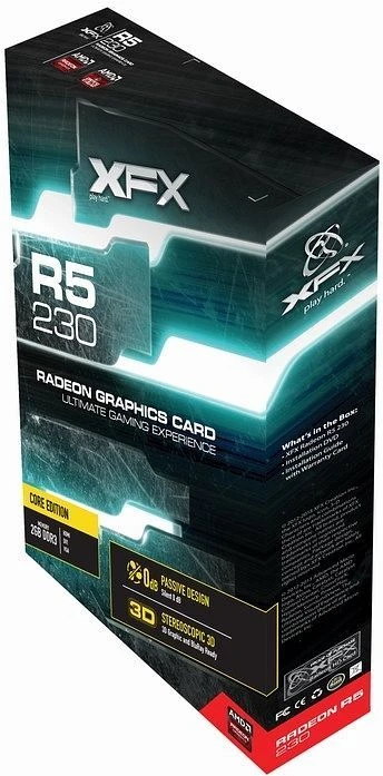 XFX Radeon R5 230 Core Edition, 2GB DDR3, VGA, DVI, HDMI