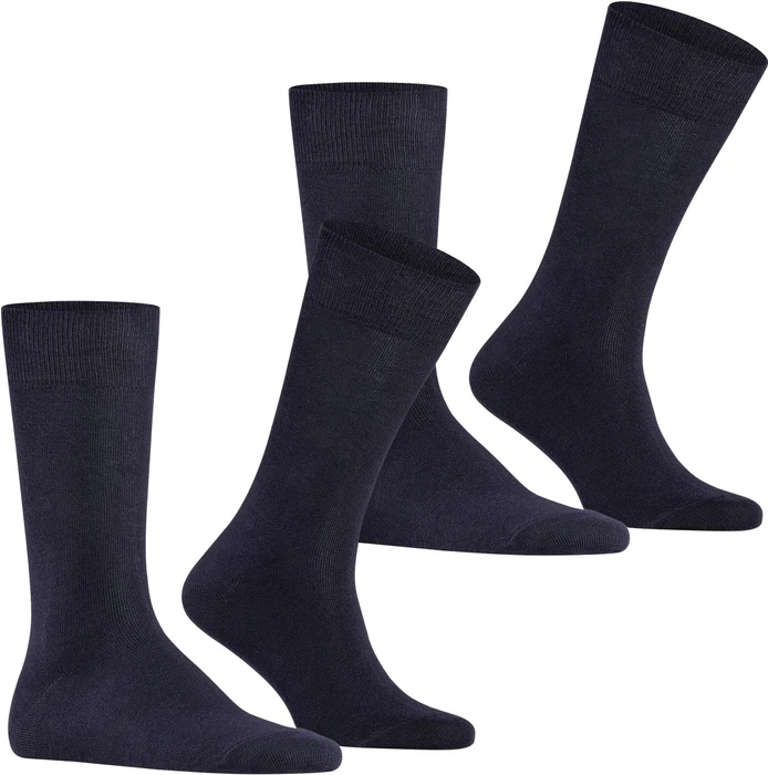 Falke Swing Socken dark navy, 2 Paare (Herren)