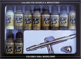 Vallejo Model Air Camouflage Colors Farbset, 10-tlg.