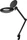 Wentronic Goobay LED-Klemm-Lupenleuchte, 8W, 1.75x, 3 Dioptrien schwarz (65575)
