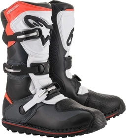 Alpinestars Tech-T Motorradstiefel schwarz/grau/rot