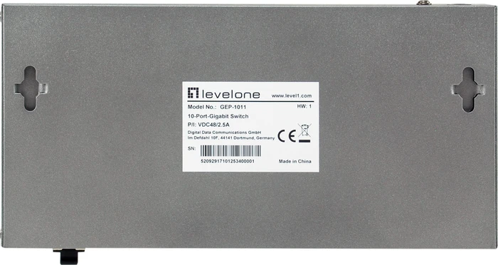 LevelOne GEP Desktop Gigabit Switch, 9x RJ-45, 1x SFP, 120W PoE+