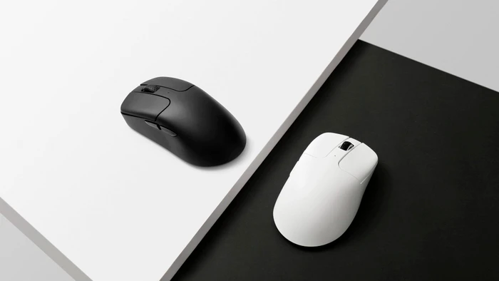 Keychron M2 Wireless Mouse weiß, USB/Bluetooth