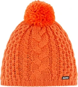 Eisbär Afra Pompon Mütze light orange (Damen)