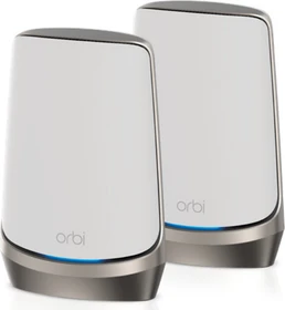 Netgear Orbi Wi-Fi 6E, 960 Serie RBKE962, AXE11000, Router und Repeater Set, 2er-Bundle (RBKE962-100EUS / RBKE962-100UKS)