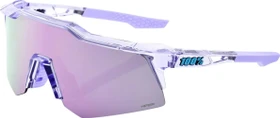 100% Speedcraft XS polished translucent lavender/hiper lavender mirror lens