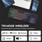 Epomaker TH99 Wireless, schwarz, LEDs RGB, hot-swap, Epomaker Sea Salt, USB/Bluetooth, DE Vorschaubild
