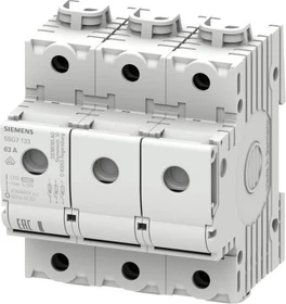 Siemens Lasttrennschalter mit Sicherung D02 3-polig 63A 400V