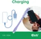 Club 3D USB4 Kabel, 20Gb/s, 240W PD EPR, USB-C Stecker auf USB-C Stecker, 2m, lila Vorschaubild