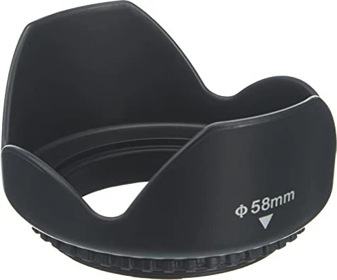 ayex Sonnenblende - Schraub - Tulpenform - Gegenlichtblende 58mm