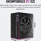 1st Player SFX Gold schwarz 850W, ATX 3.1 Vorschaubild