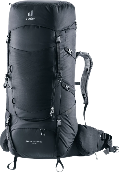 Deuter Aircontact Core 70+10 schwarz/nightblue