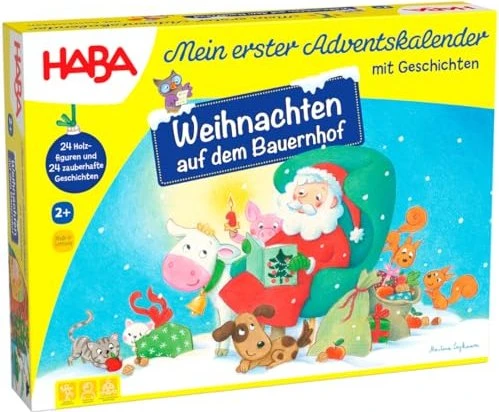 HABA Mein erster Adventskalender Weihnachten auf dem Bauernhof