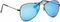 Ray-Ban RJ9506S Aviator Junior 50mm black/blue mirror (Junior) Vorschaubild