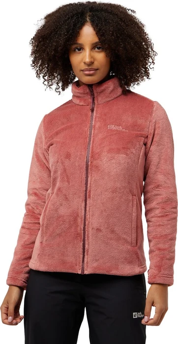 Jack Wolfskin Rotwand 3in1 Funktionsjacke red ochre (Damen)