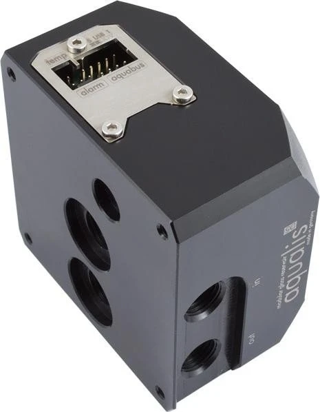 Aqua Computer Pumpenaufsatz für D5 und aqualis Basis, mit Füllstandsmessung