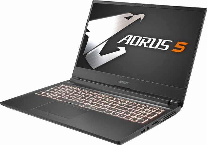 GIGABYTE AORUS 5, Core i7-10750H, 16GB RAM, 512GB SSD, GeForce RTX 2060, DE