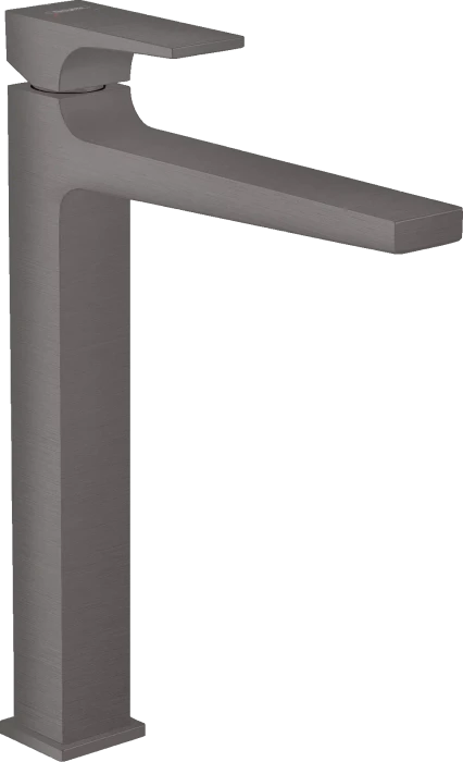 Hansgrohe Metropol Waschbeckenarmatur 260 mit Push-Open Ablaufgarnitur brushed black chrome