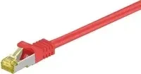 goobay Patchkabel, Cat7/Cat6a, S/FTP, RJ-45/RJ-45, 1.5m, rot