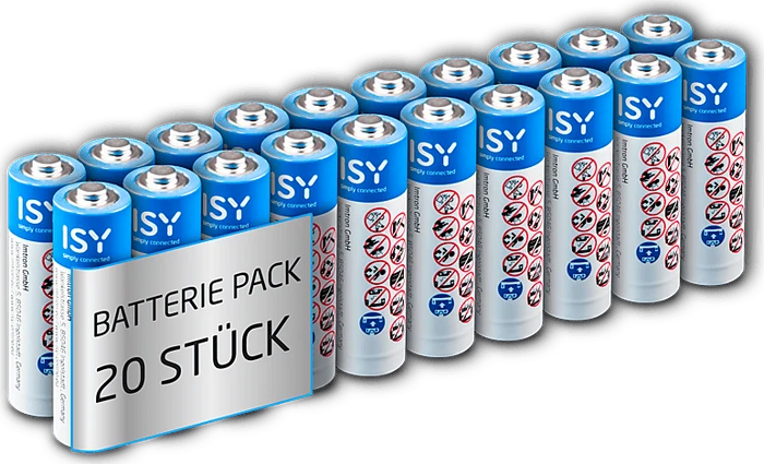 ISY IBA-1001 Micro AAA, 20er-Pack