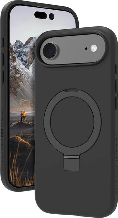 dbramante1928 Iceland Ultra D3O MagSafe Kickstand für Apple iPhone Air schwarz