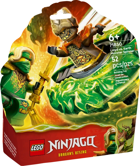 LEGO Ninjago - Lloyd vs. Erdmonster-Spinner