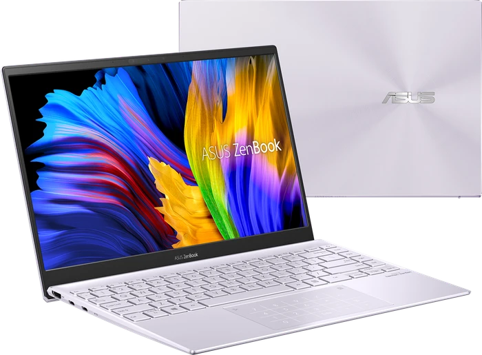 ASUS ZenBook 14 UM425UA-KI189T, Lilac Mist, Ryzen 7 5700U, 8GB RAM, 512GB SSD, DE