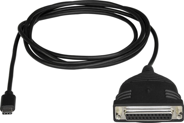 StarTech USB-C 2.0 auf Parallel DB25 Adapterkabel, 1.8m