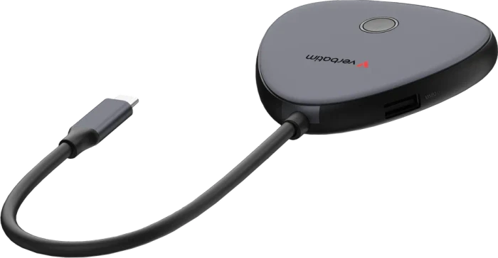 Verbatim WDA-02 USB-C Wireless Display Adapter with Hub, USB-C 3.0 (Stecker)