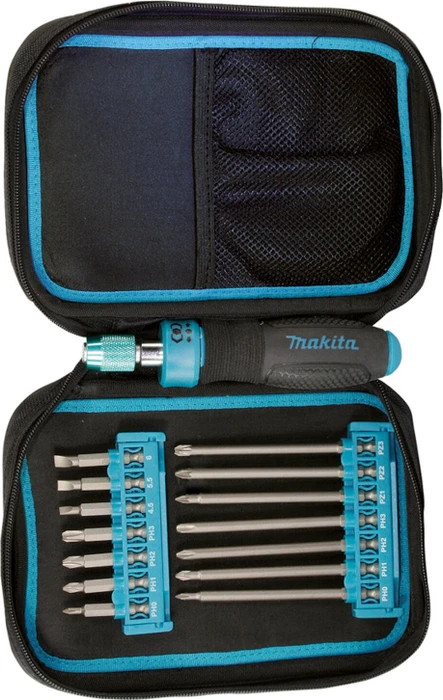 Makita Bitset inkl. Tasche, 16-tlg.