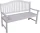 Garden Pleasure Singapur Gartenbank mit Klapptisch (985074)