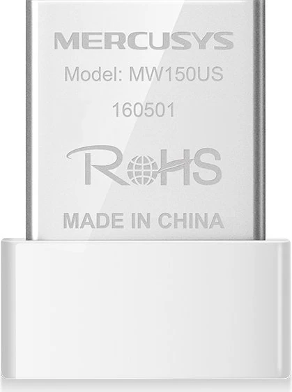 Mercusys WLAN-Adapter, Wi-Fi 4, N150, 2.4GHz WLAN, USB-A 2.0 [Stecker]