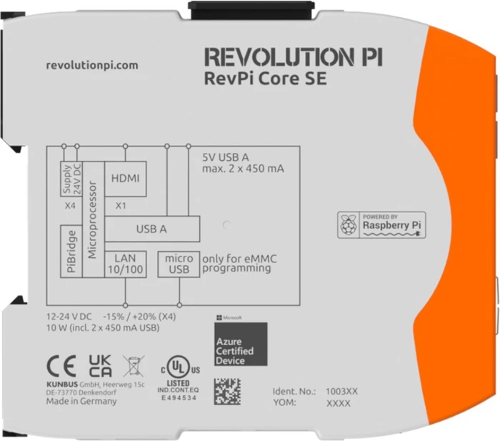 Revolution Pi RevPi Core SE, 32GB