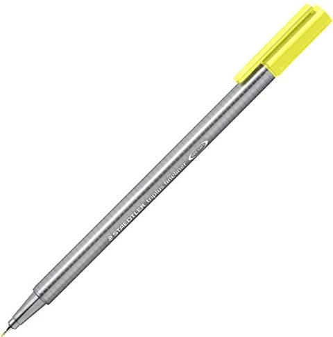 Staedtler triplus fineliner 334 0.3mm lichtgelb, 10er-Pack