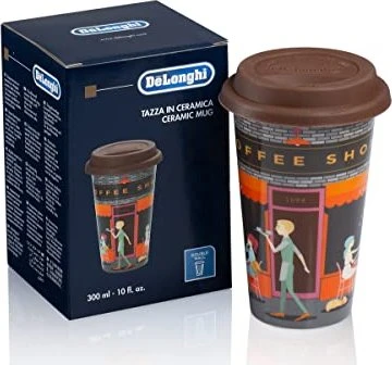 DLSC066 Keramiktasse für DeLonghi Kaffeemaschine 5513284501 300ml, doppelwandig Image