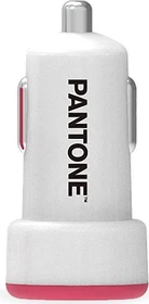 Celly Pantone Car Charger USB weiß/pink