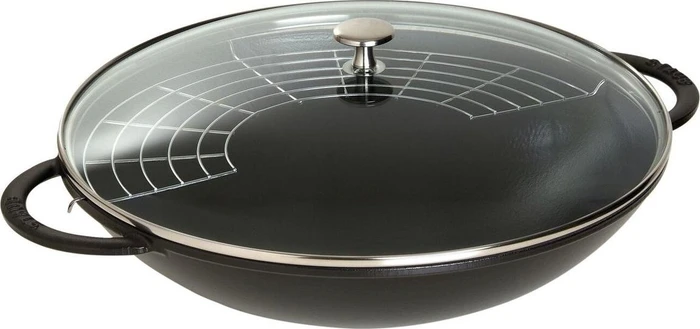 Zwilling Staub Wokpfanne 37cm 5.7l schwarz