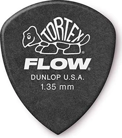 Dunlop Tortex Flow Pick, 1.35mm, 12-Pack