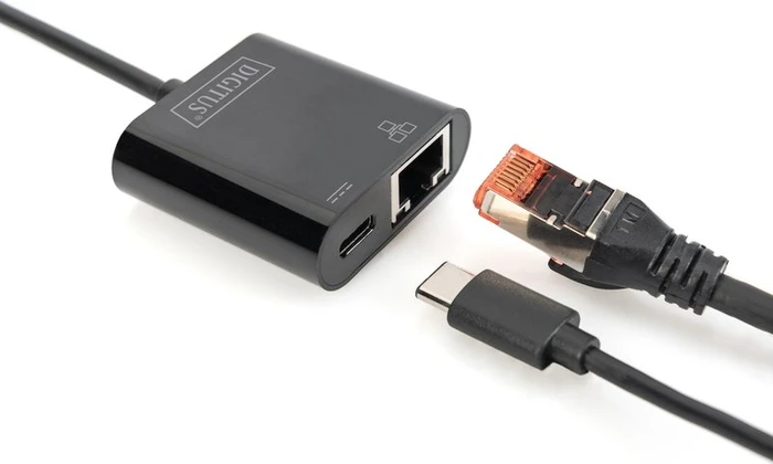 Digitus LAN-Adapter, RJ-45, USB-C 3.0 [Stecker]
