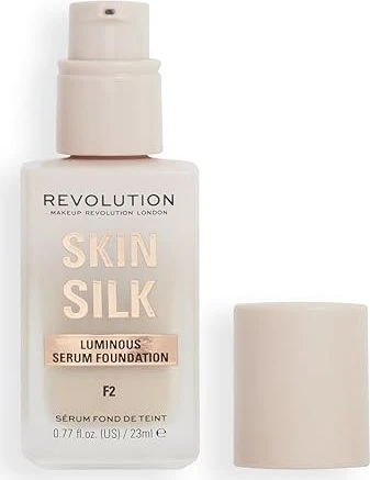 Revolution Beauty Skin Silk Radiant Satin Serum Foundation F2, 23ml