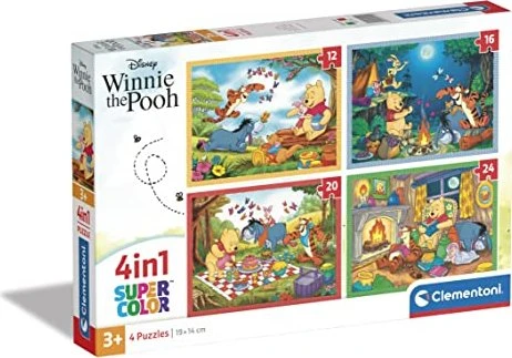 Clementoni Supercolor 4in1 Disney Winnie the Pooh