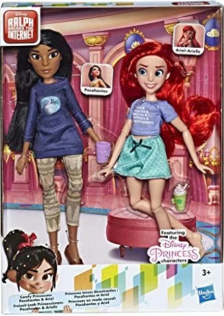 Hasbro Disney - Prinzessin - Comfy Squad Ariel und Pocahontas