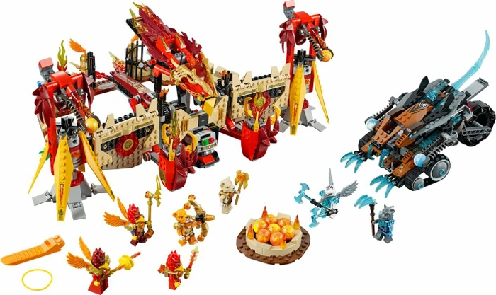 LEGO Legends of Chima Modelle - Phoenix Fliegender Feuertempel