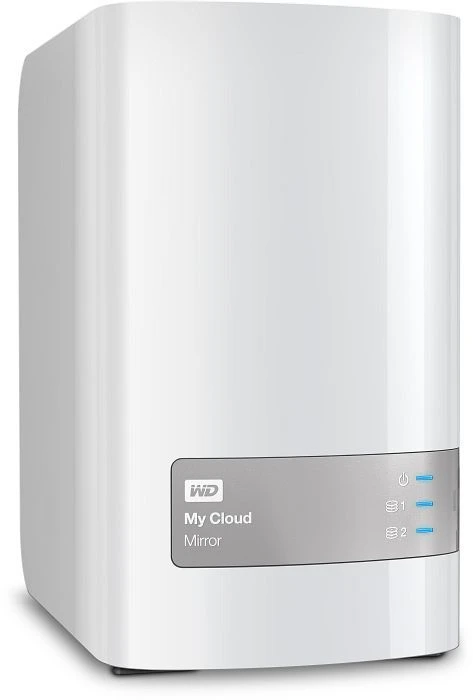 Western Digital My Cloud Mirror 6TB, 1x RJ-45 1000Base-T, 2x USB-A 3.0