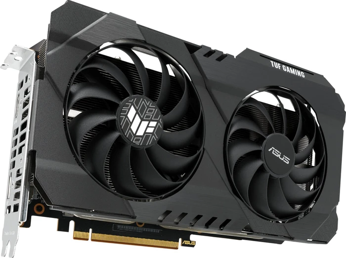 ASUS TUF Gaming Radeon RX 6500 XT OC, TUF-RX6500XT-O4G-GAMING, 4GB GDDR6, HDMI, DP