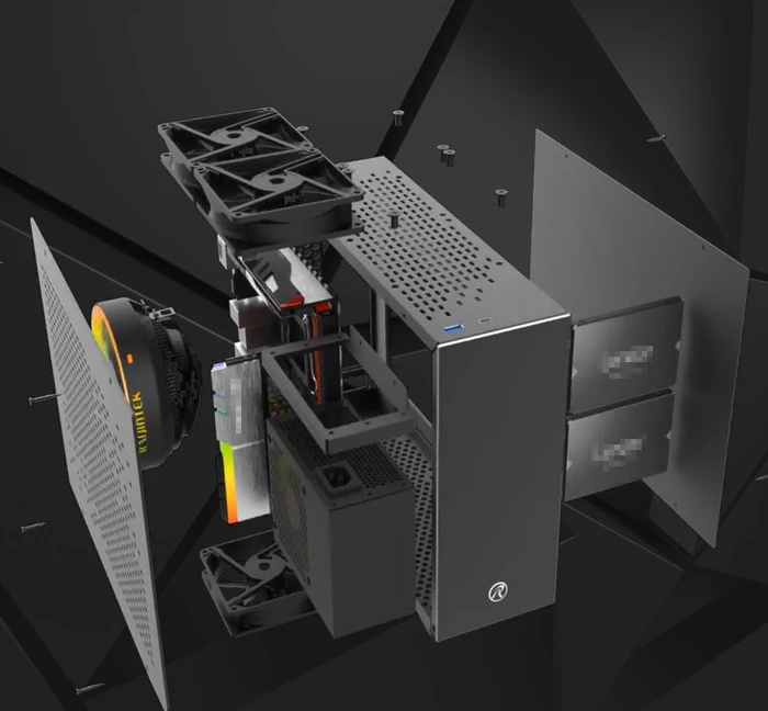Raijintek Ophion 7L, schwarz, Mini-ITX