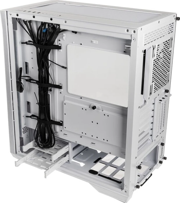 Zalman Z9 Iceberg_White, weiß, Glasfenster