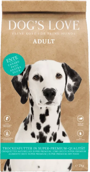 PetCo Dog's Love Ente mit Süßkartoffeln und Orange, 2kg