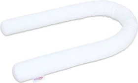 Babybay Piqué Nestchenschlange 180cm weiß