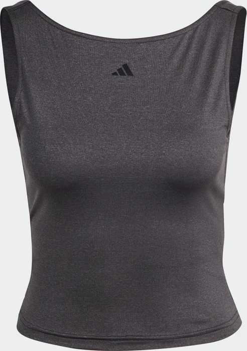 adidas Yoga Studio Crop Funktionsshirt ärmellos schwarz (Damen)